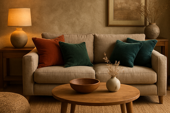 Layer Textures for Depth and Warmth in Design illustration