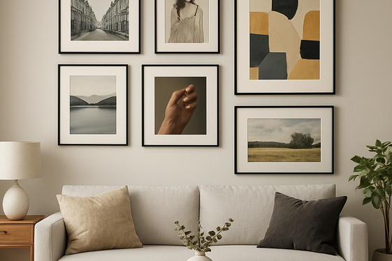 Highlight Artwork with Gallery Wall Displays illustration