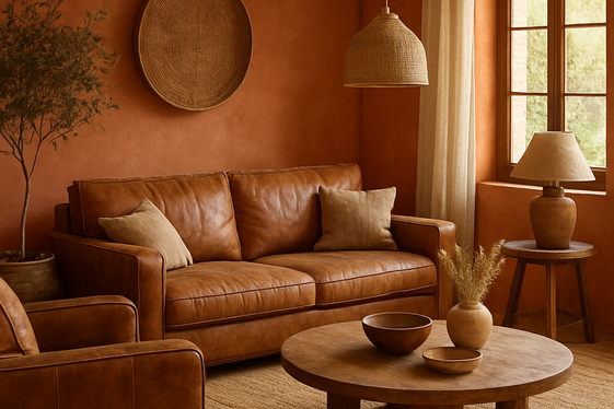 Warm Terracotta for Inviting Vibes illustration