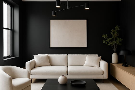Black Walls for Bold Contrast illustration