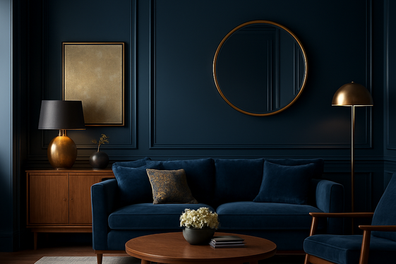 Deep Blues for a Sophisticated Look illustration