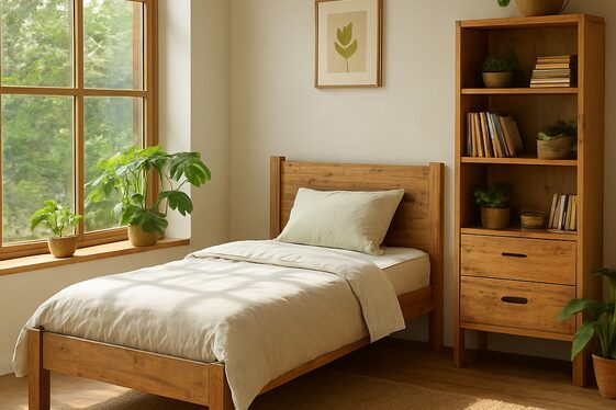 Eco-Friendly and Sustainable Room Ideas illustration