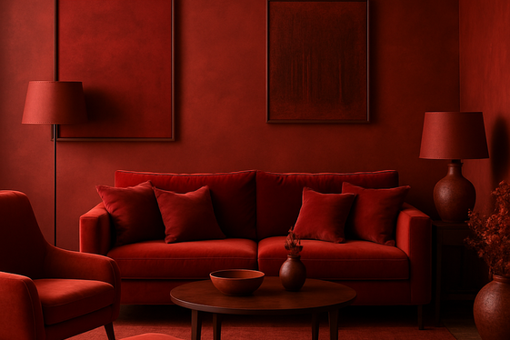 Combining Shades of Red for a Rich Color Palette illustration