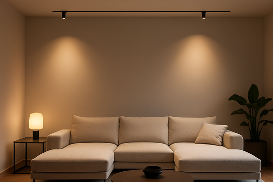Pairing Track Lighting with Recessed Fixtures for Layered Illumination illustration