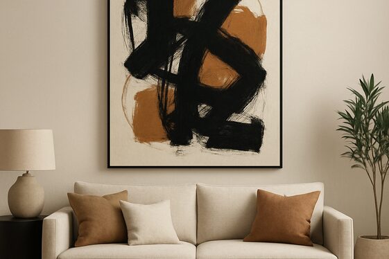 Incorporating Black and Brown Artwork for Visual Interest illustration