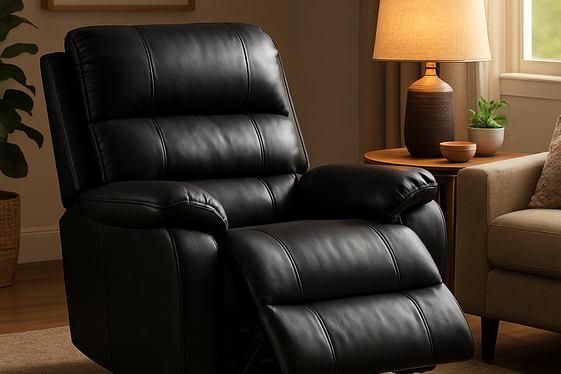 Black Leather Recliners for Ultimate Comfort illustration