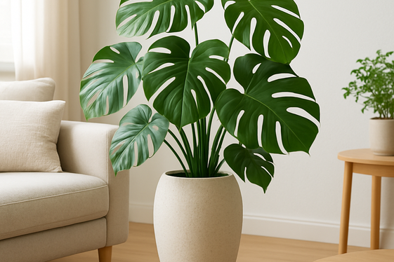 Pair Floor Vases with Green Indoor Plants for a Fresh Feel illustration