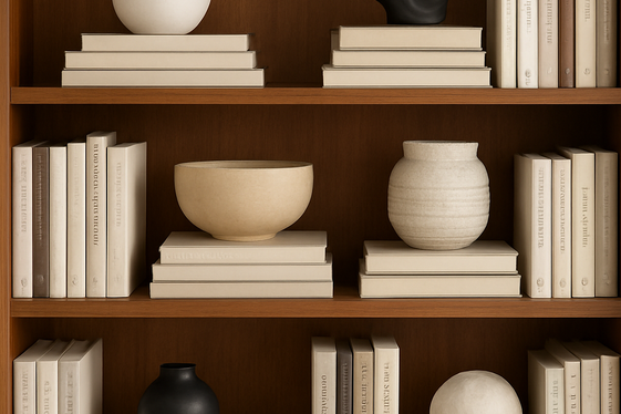 Layer Books Horizontally and Vertically illustration