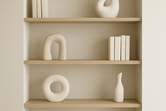 Display Sculptural Objects Sparingly illustration