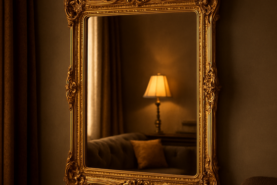 Antique Gold Mirrors for a Luxurious Touch illustration