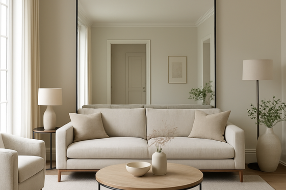 Incorporating Oversized Mirrors to Open Up Space illustration
