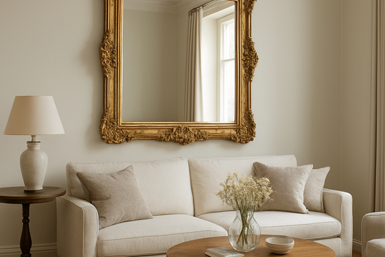 Mirrors with Decorative Frames to Enhance Style illustration