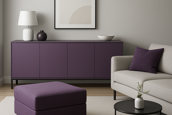 Modern Purple Storage Solutions illustration