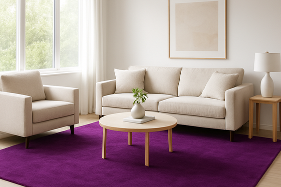 Bold Purple Rugs to Anchor Your Space illustration