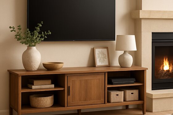 Multi-Functional Media Consoles Below illustration