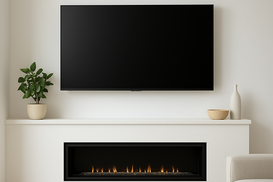 Floating TV Mount for a Clean Look illustration