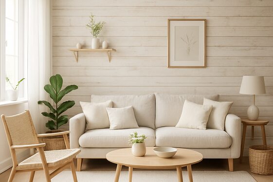 Whitewashed Wood Walls for Soft Neutrality illustration