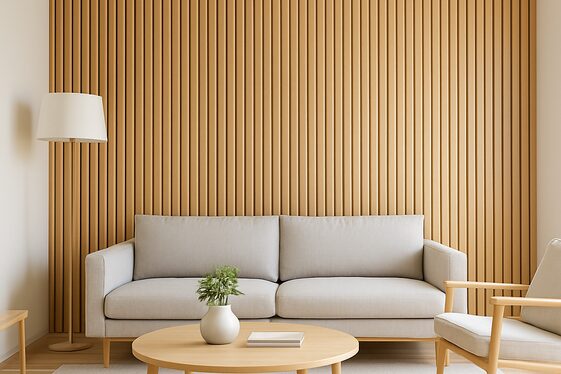 Minimalist Wood Slat Walls for Clean Lines illustration