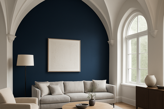 Using Bold Paint Colors to Highlight Architectural Features illustration