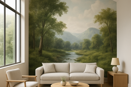 Using Large-scale Murals to Create Drama illustration
