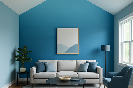 Highlighting Vaulted Ceilings with Coordinated Colors illustration