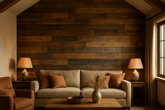 Incorporating Reclaimed Wood Panels for Rustic Charm illustration