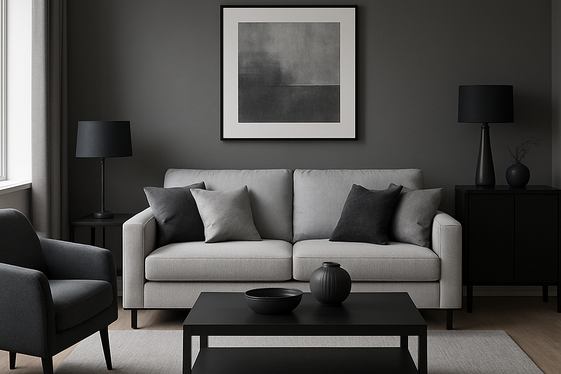 Mixing Light and Dark Grays for Balanced Lighting illustration