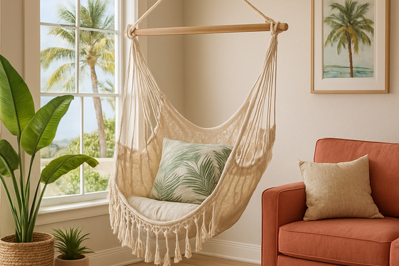 Include a Hammock Chair for Relaxation illustration