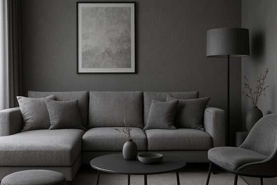 Using Different Shades of Gray for Depth and Dimension illustration
