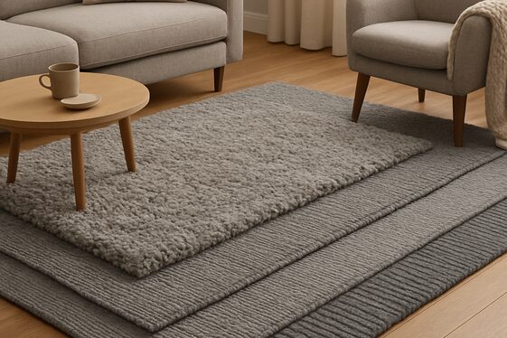 Layering Gray Rugs for Warmth and Style illustration