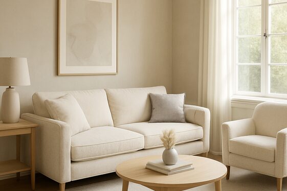 Embracing Neutral Color Palettes for a Calm Ambiance illustration
