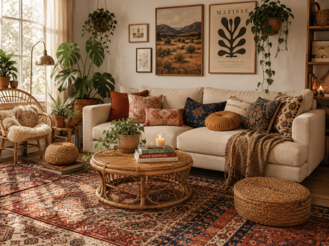 16 Modern Hippie Living Room Ideas for Style