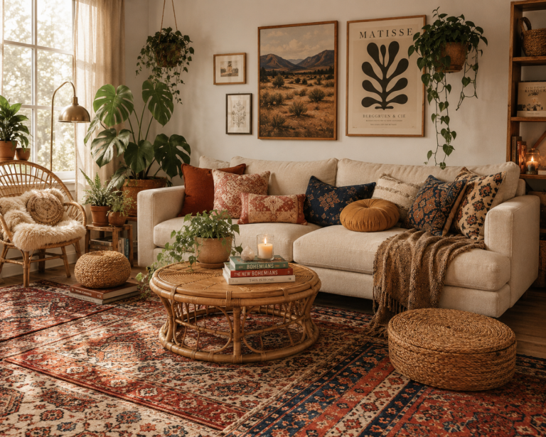 16 Modern Hippie Living Room Ideas for Style