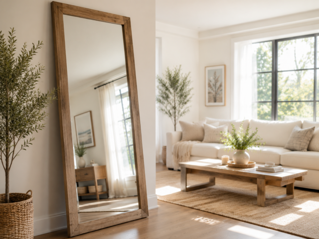 24 Mirror in Living Room Ideas