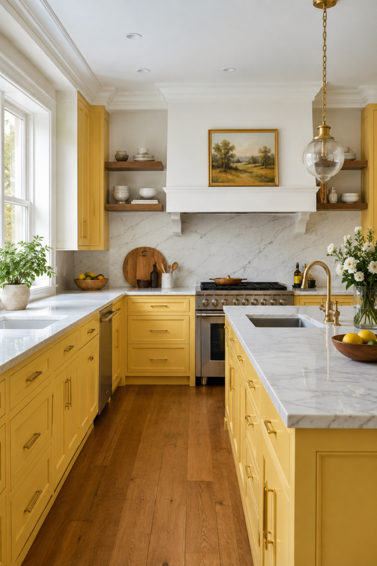22 Yellow Kitchen Ideas That Pop
