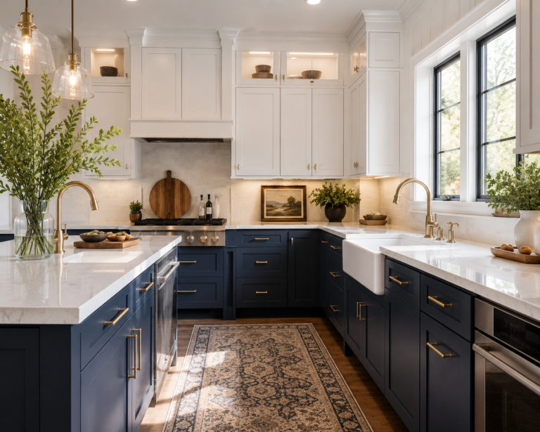 22 Two-Tone Kitchen Ideas Trending Now