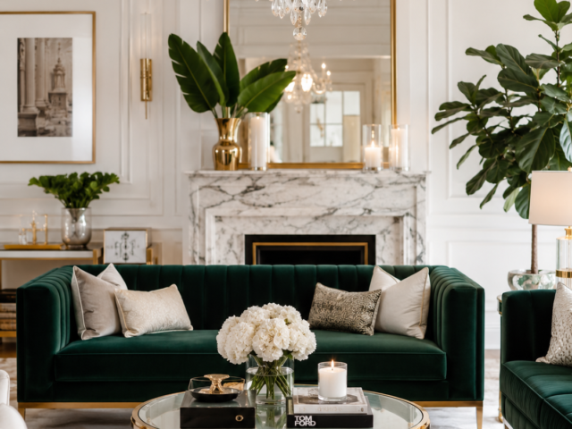 19 Glam Living Room Ideas for a Luxe Look