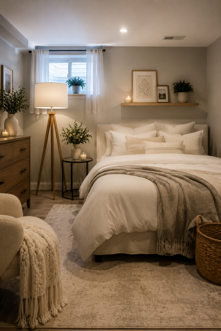 18 Basement Bedroom Ideas for a Cozy Retreat
