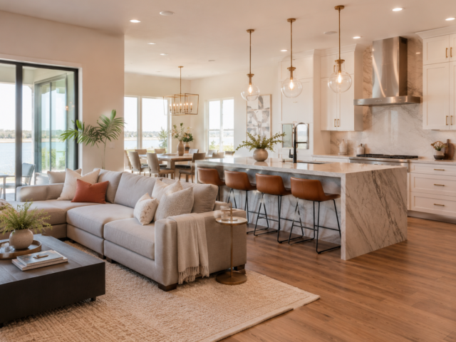 21 Open Lounge Kitchen Ideas