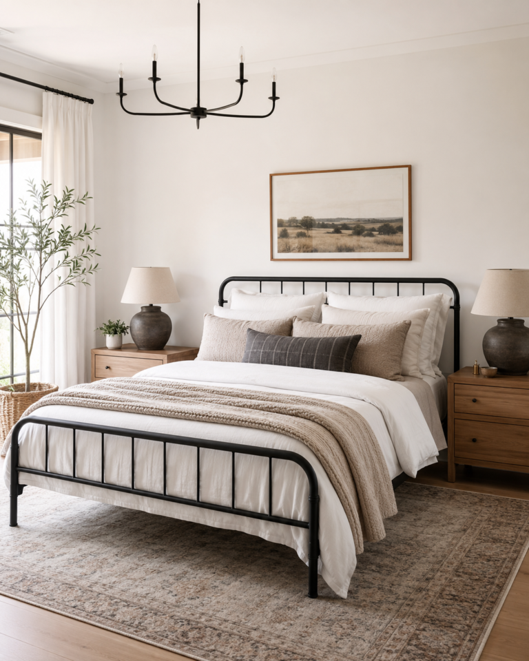 17 Metal Bed Frame Bedroom Ideas to Inspire