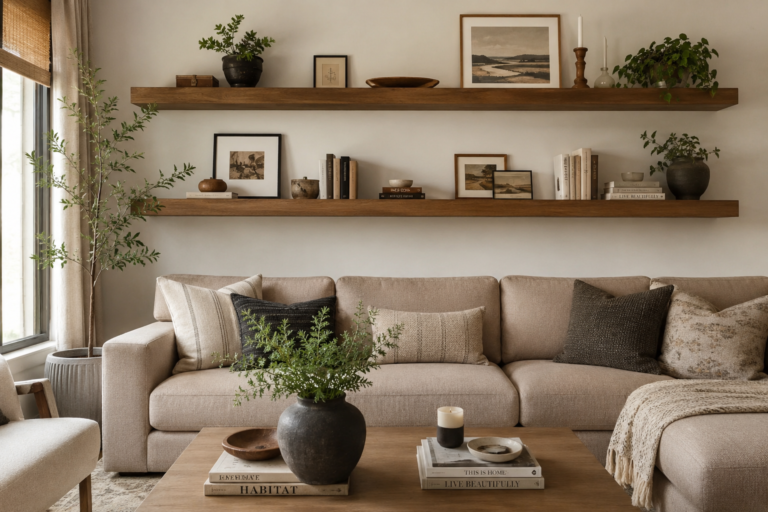 18 Living Room Shelf Ideas for Stylish Storage