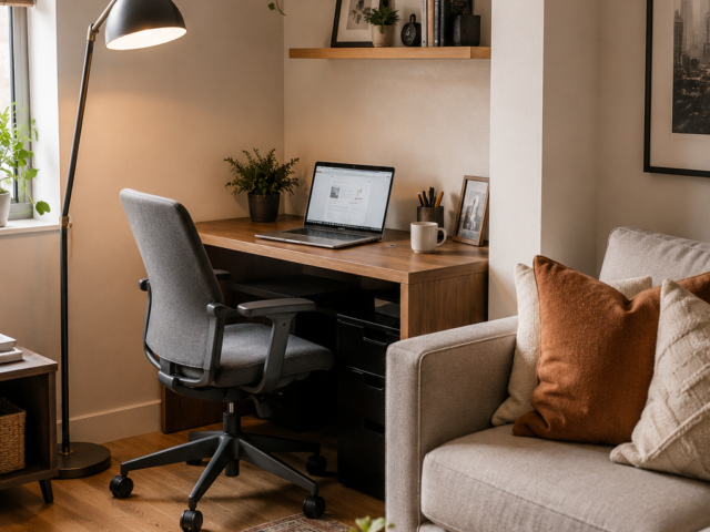 17 Living Room Office Ideas for Small Spaces