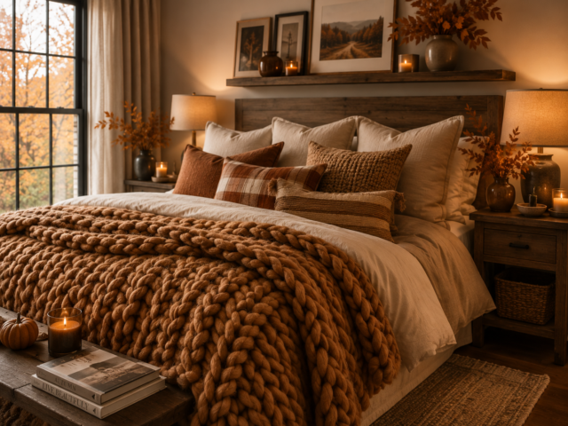 23 Fall Bedroom Ideas Cozy & Warm