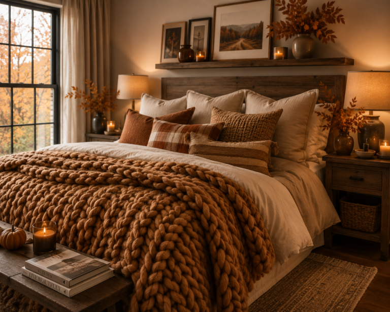 23 Fall Bedroom Ideas Cozy & Warm