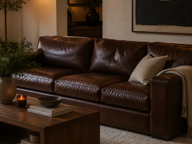 25 Dark Brown Living Room Ideas