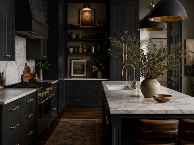 18 Moody Kitchen Ideas for a Bold Makeover
