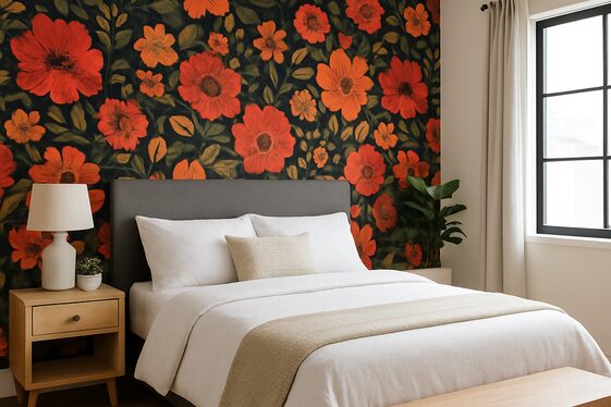 Accent Walls Using Peel-and-Stick Options illustration