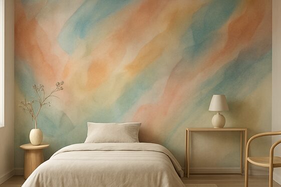Abstract Art Wallpaper for Creative Flair illustration