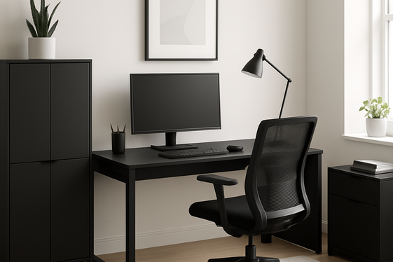 13 Black Office Ideas That Mix Comfort and Class Guide