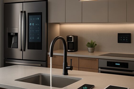 Integrate Technology Seamlessly in Your Kitchen illustration